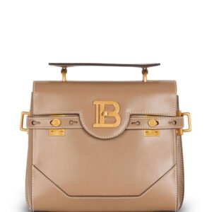 Balmain B-Buzz leather tote bag