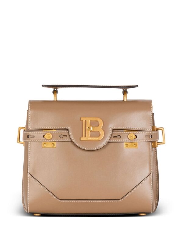Balmain B-Buzz leather tote bag