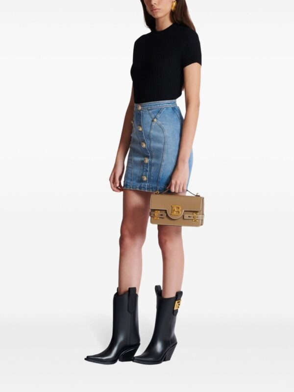 Balmain B-Buzz 24 leather shoulder bag - Image 2