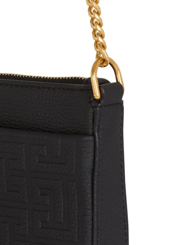 Balmain 1945 PB Labyrinth monogram mini bag - Image 5