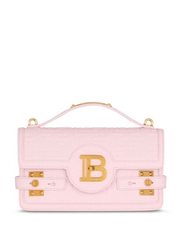 Balmain B-Buzz 24 leather tote bag