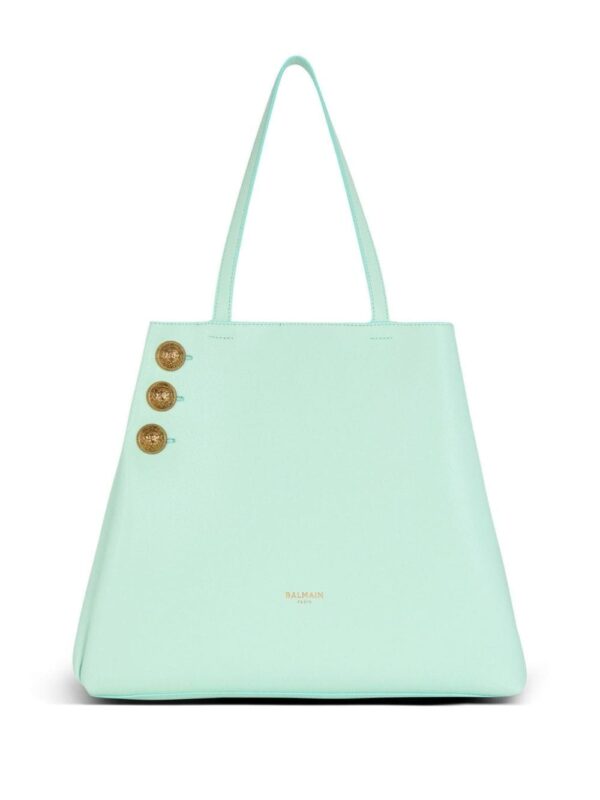 Balmain Emblème leather tote bag - Image 5