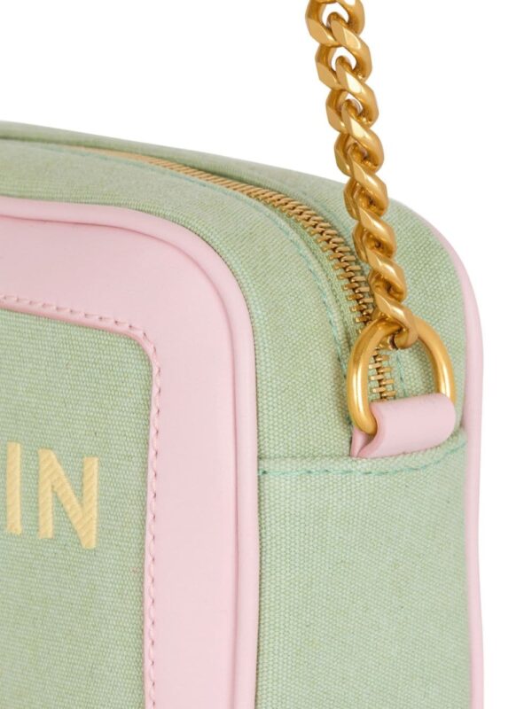 Balmain B-Army canvas camera bag - Image 5