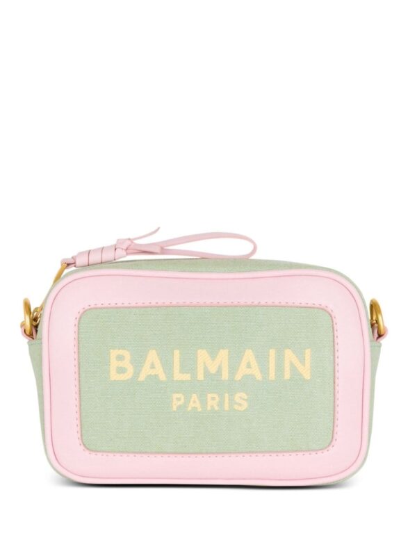 Balmain B-Army canvas camera bag