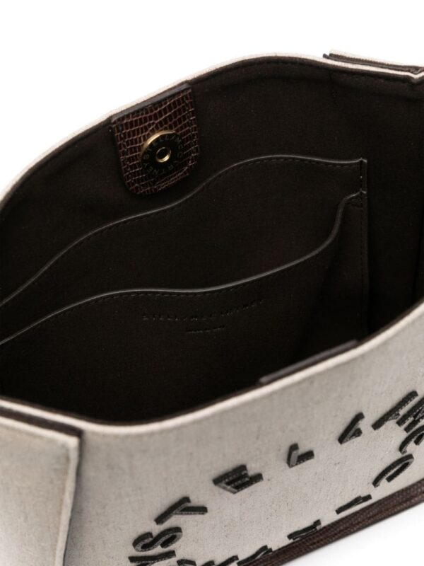 Stella McCartney logo-appliqué cross body bag - Image 5