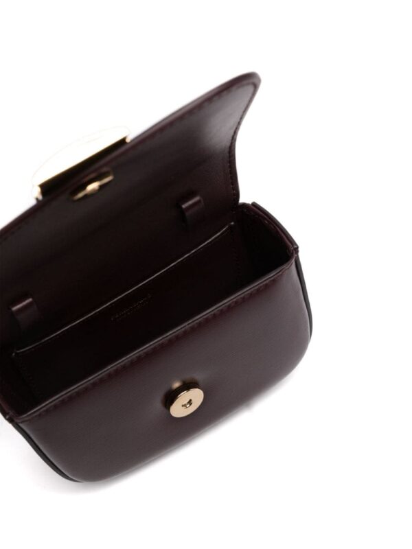 Ferragamo logo-engraved leather mini bag - Image 5
