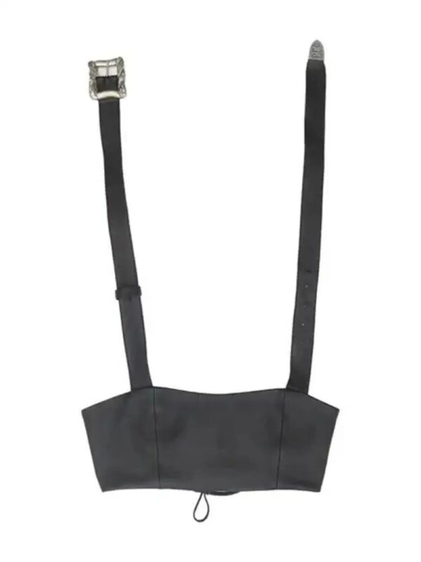 Enfants Riches Déprimés  leather bra