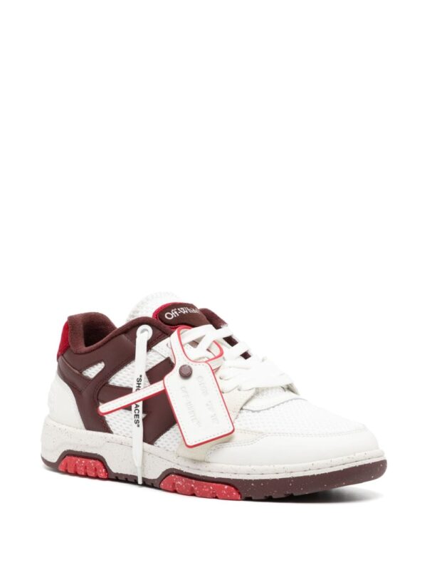 Off-White Out Of Office panelled leather sneakers - Image 2