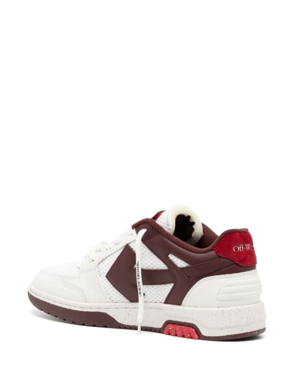 Off-White Out Of Office panelled leather sneakers - Image 3
