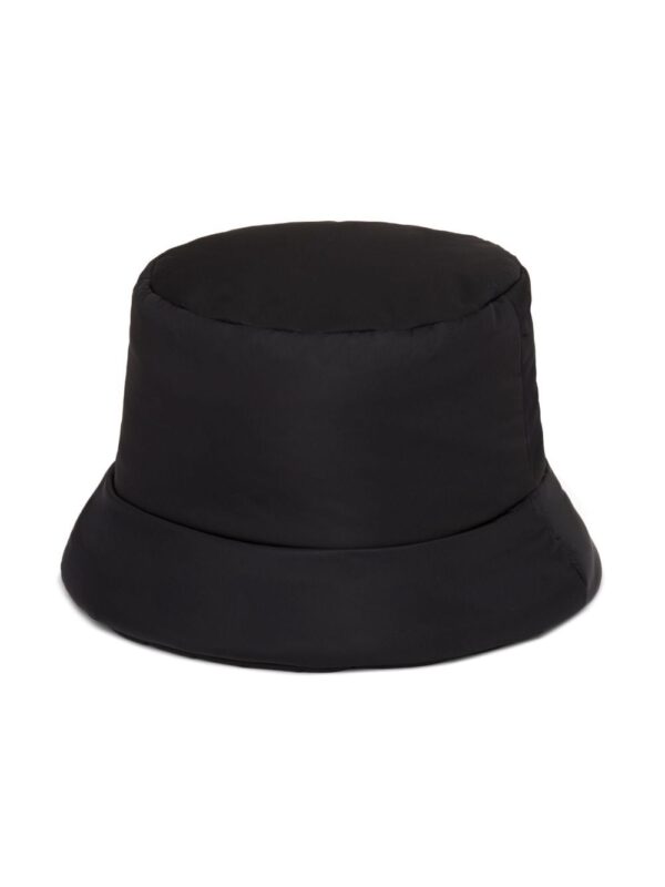 Prada logo-appliqué padded bucket hat - Image 2