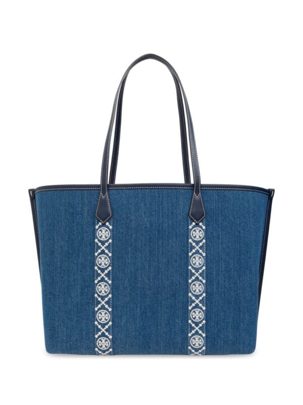 Tory Burch Perry denim tote bag - Image 3
