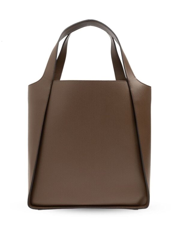 Stella McCartney logo-perforated faux-leather tote bag - Image 3