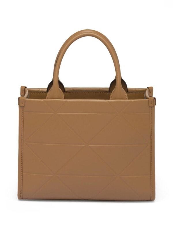 Prada mini Symbole leather tote bag - Image 4