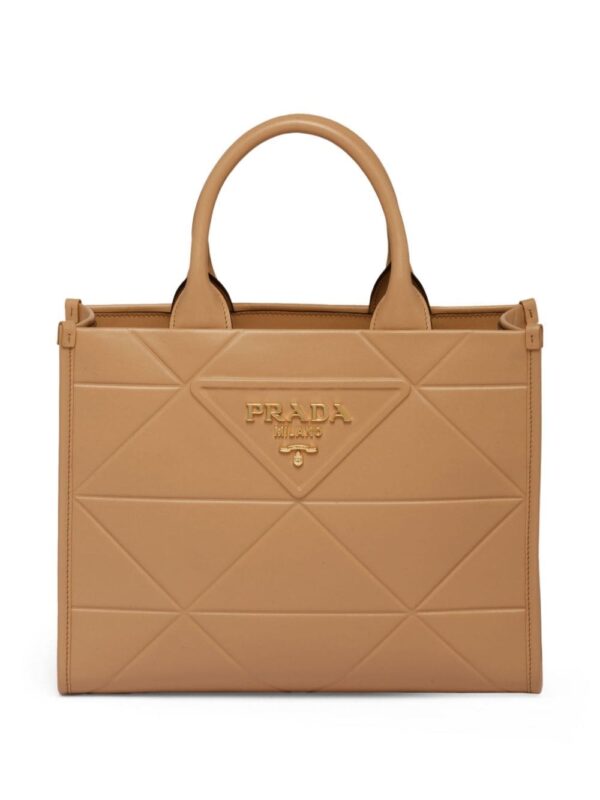 Prada small Symbole leather tote bag
