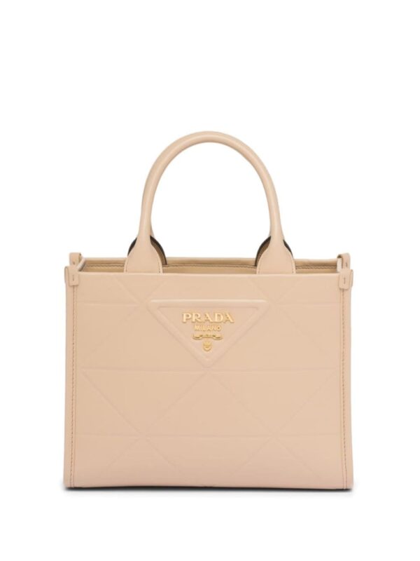 Prada mini Symbole leather tote bag