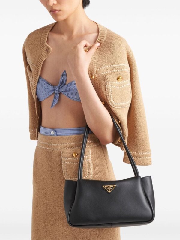 Prada medium leather tote bag - Image 3