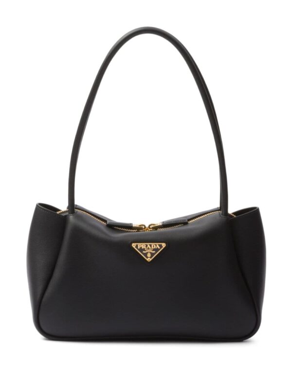 Prada medium leather tote bag