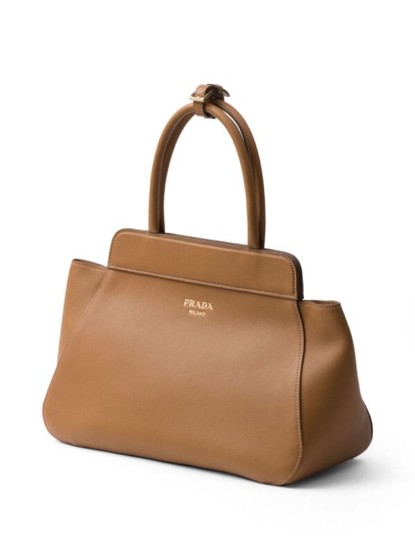 Prada medium leather tote bag - Image 5