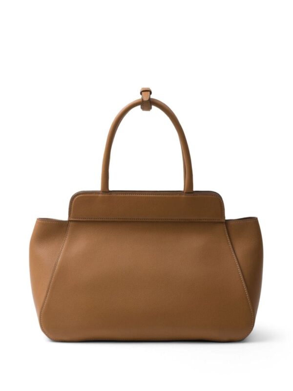 Prada medium leather tote bag - Image 4