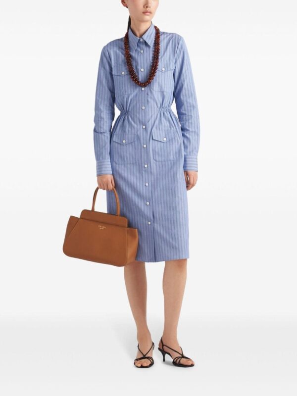Prada medium leather tote bag - Image 2