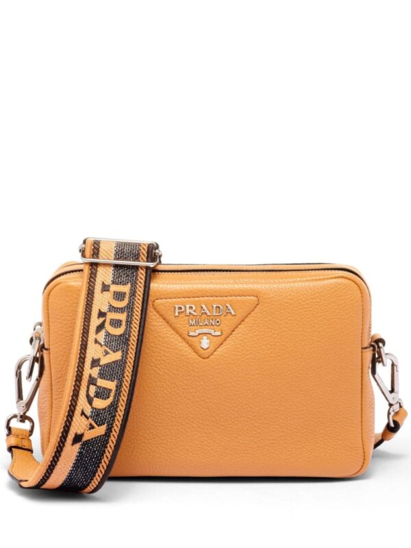 Prada medium grained texture shoulder bag