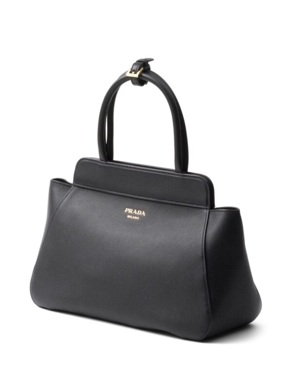 Prada medium leather tote bag - Image 5