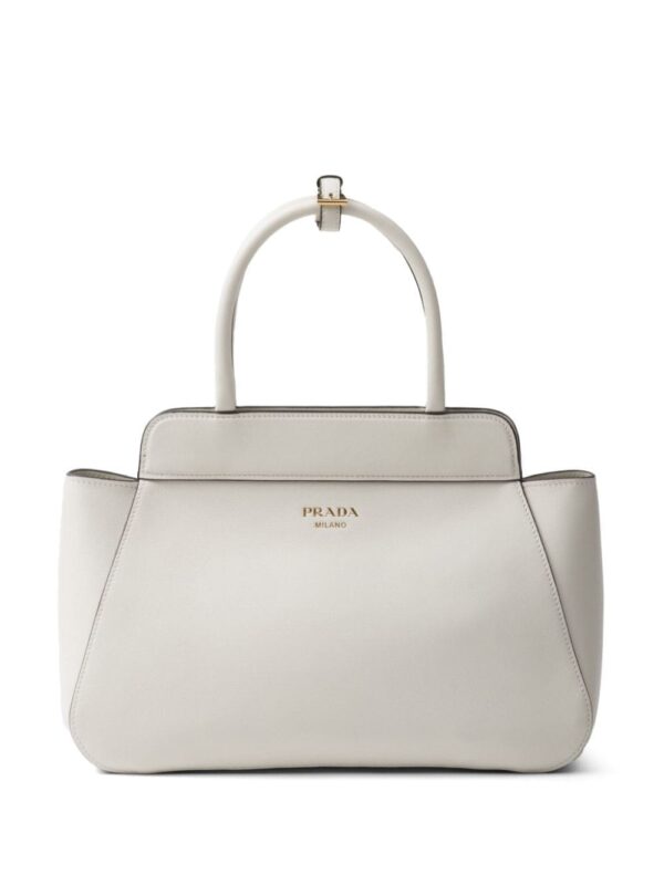 Prada medium leather tote bag