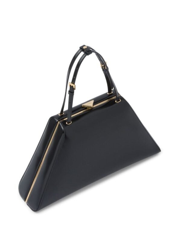 Prada patent-leather tote bag - Image 4