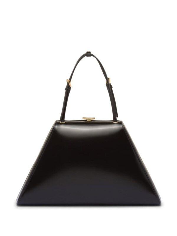 Prada patent-leather tote bag