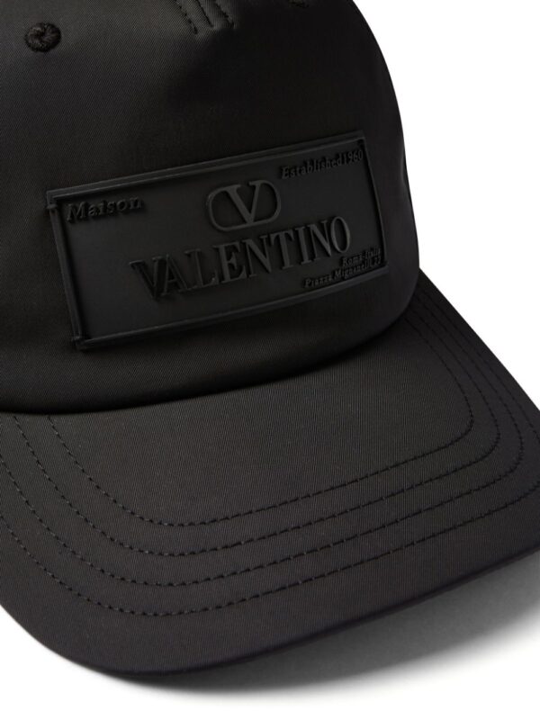 Valentino Garavani logo-patch baseball cap - Image 3