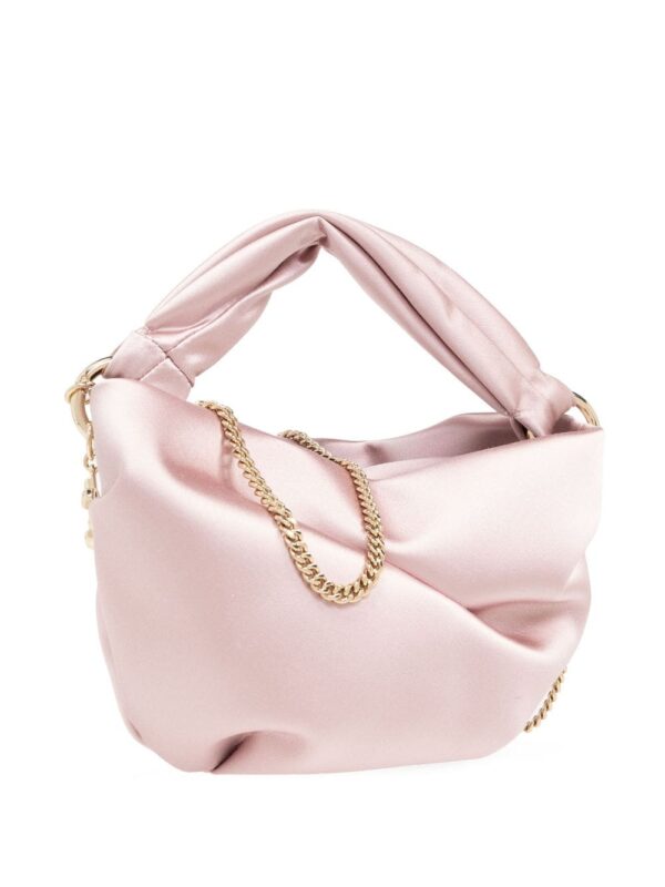 Jimmy Choo Bonny satin tote bag - Image 4
