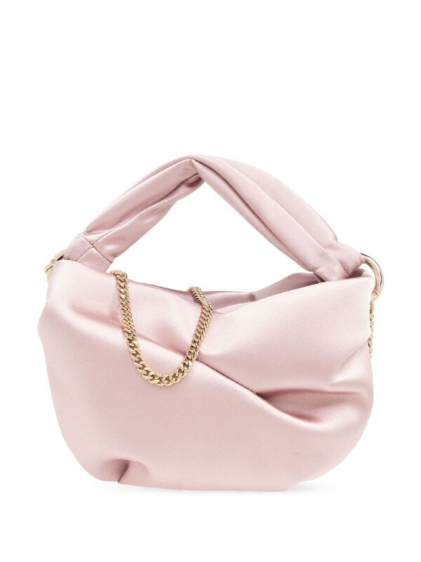 Jimmy Choo Bonny satin tote bag
