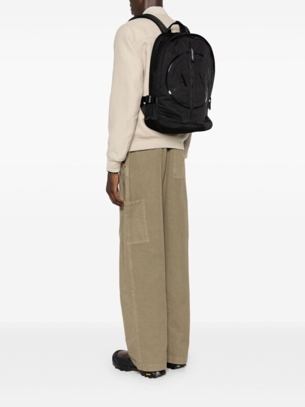 Armani Exchange logo-print backpack - Image 2