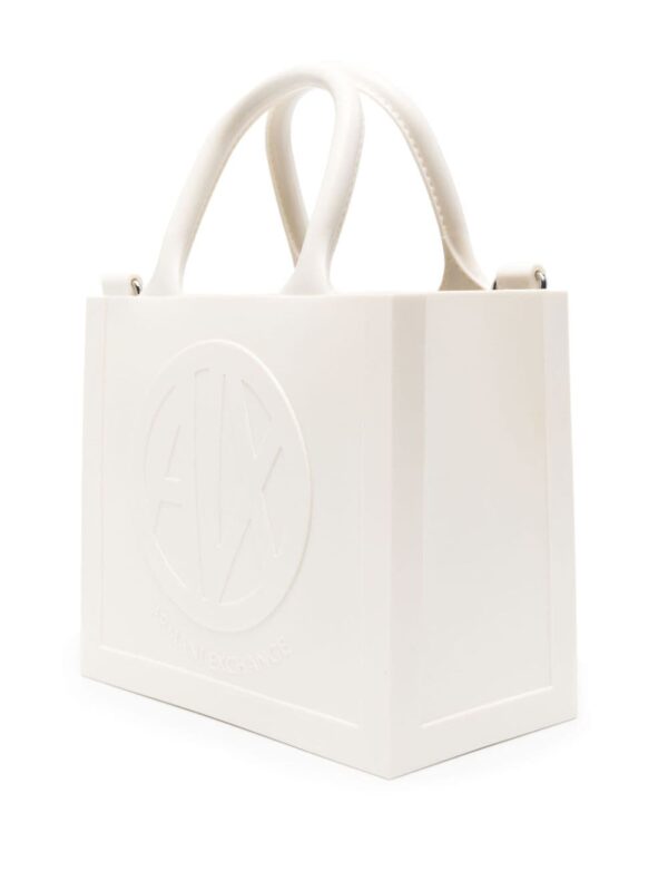 Armani Exchange raised logo tote bag - Image 3
