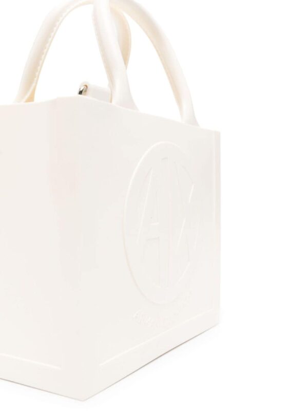 Armani Exchange raised logo tote bag - Image 4