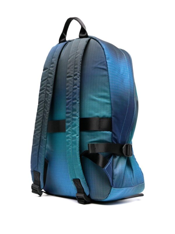 Armani Exchange logo-print geometric backpack - Image 3