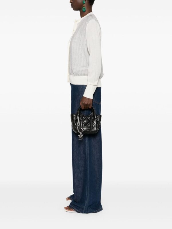 Emporio Armani mini quilted leather tote bag - Image 2
