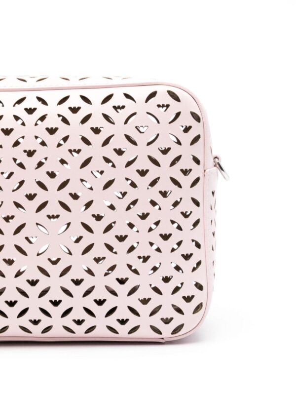 Emporio Armani perforated-design cross body bag - Image 4