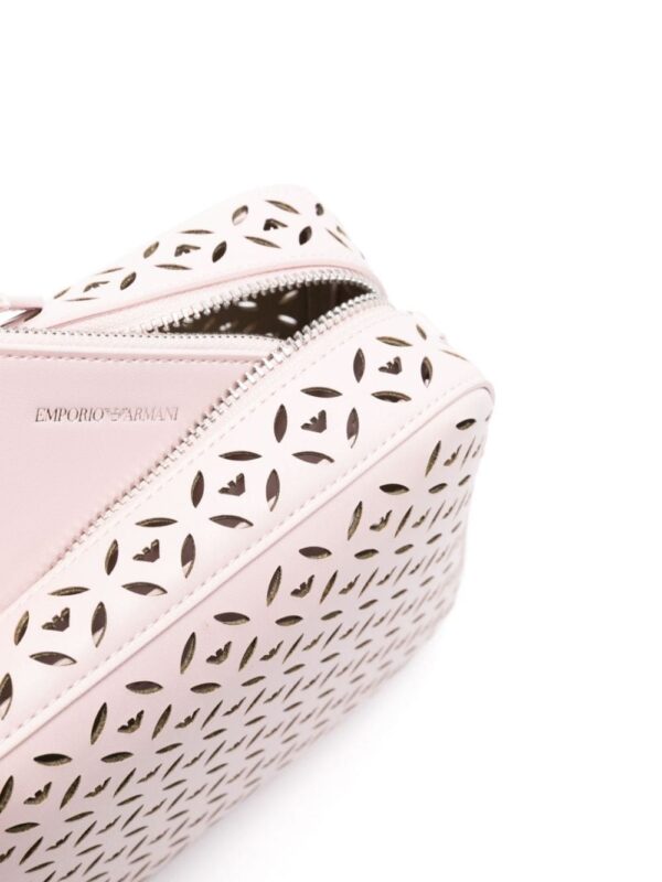 Emporio Armani perforated-design cross body bag - Image 5