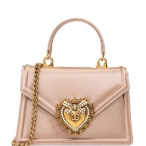 Dolce & Gabbana small Devotion satin tote bag
