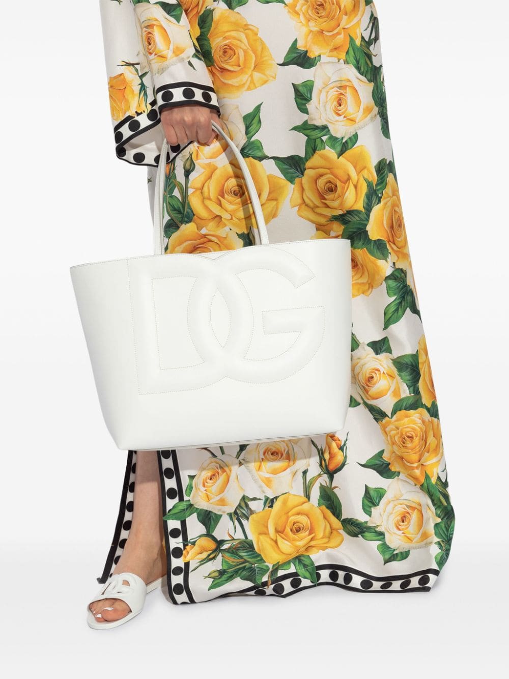 Dolce & Gabbana medium DG Logo tote bag - Image 2