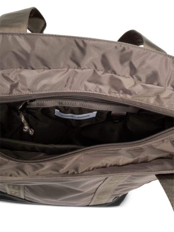 SAMSOE SAMSOE logo-jacquard straps backpack - Image 5