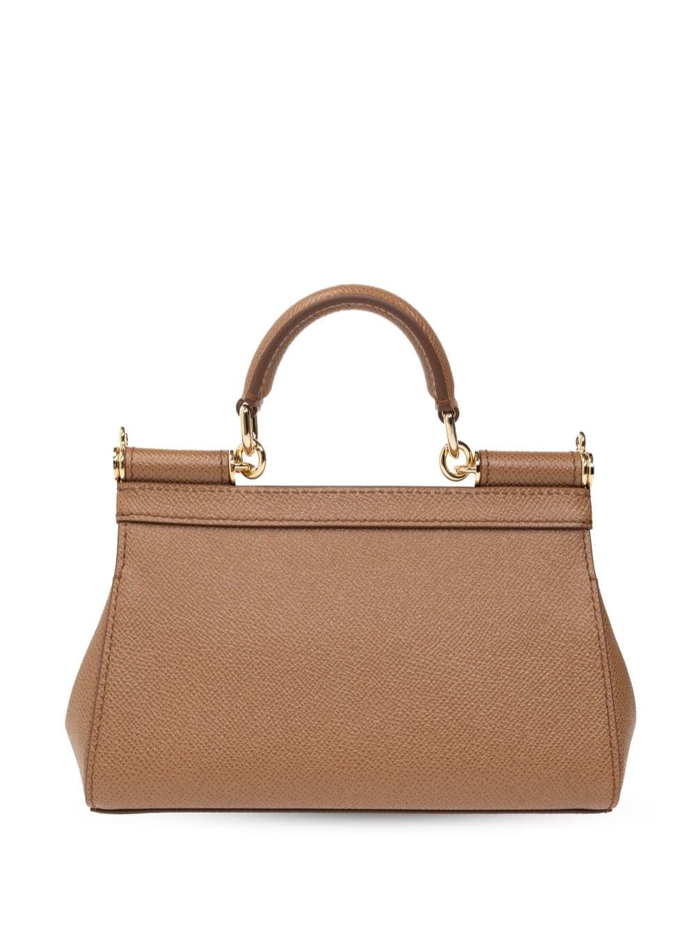 Dolce & Gabbana small Sicily grained leather tote bag - Image 3