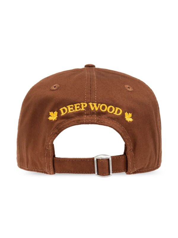 DSQUARED2 logo-appliqué cotton cap - Image 2