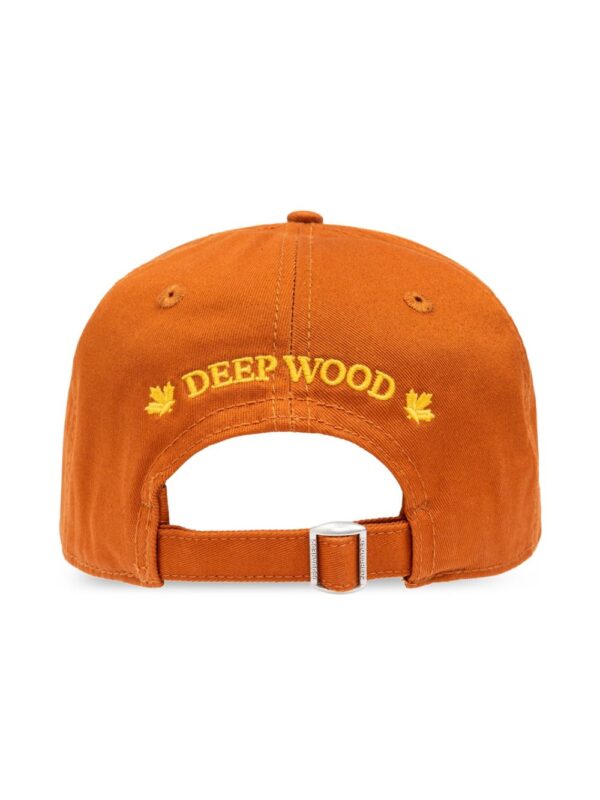 DSQUARED2 logo-appliqué cotton cap - Image 2