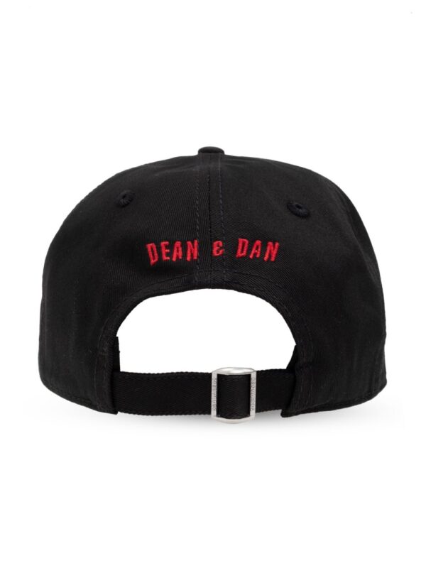 DSQUARED2 logo-appliqué cotton cap - Image 2