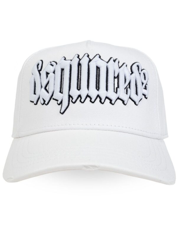 DSQUARED2 logo-embroidered trucker cap