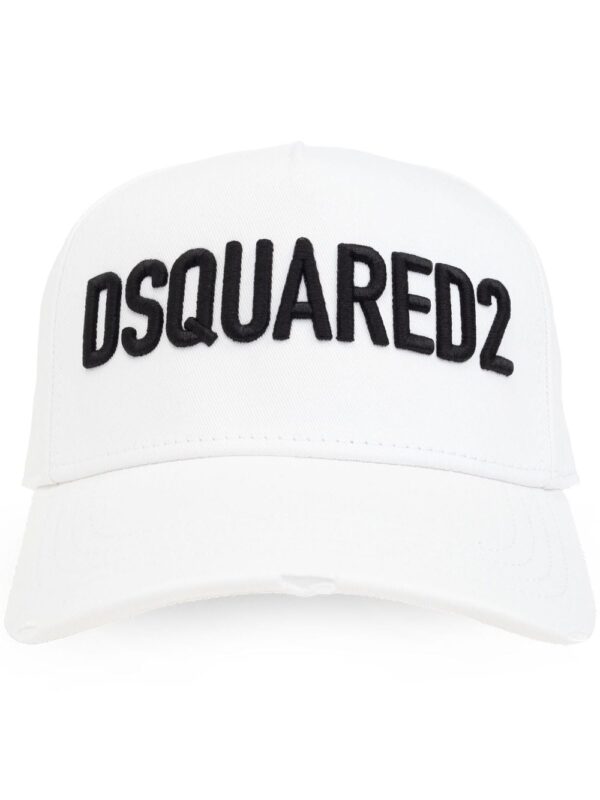 DSQUARED2 logo-embroidered trucker cap
