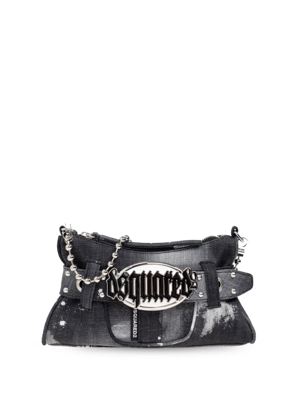 DSQUARED2 Gothic logo-plaque shoulder bag