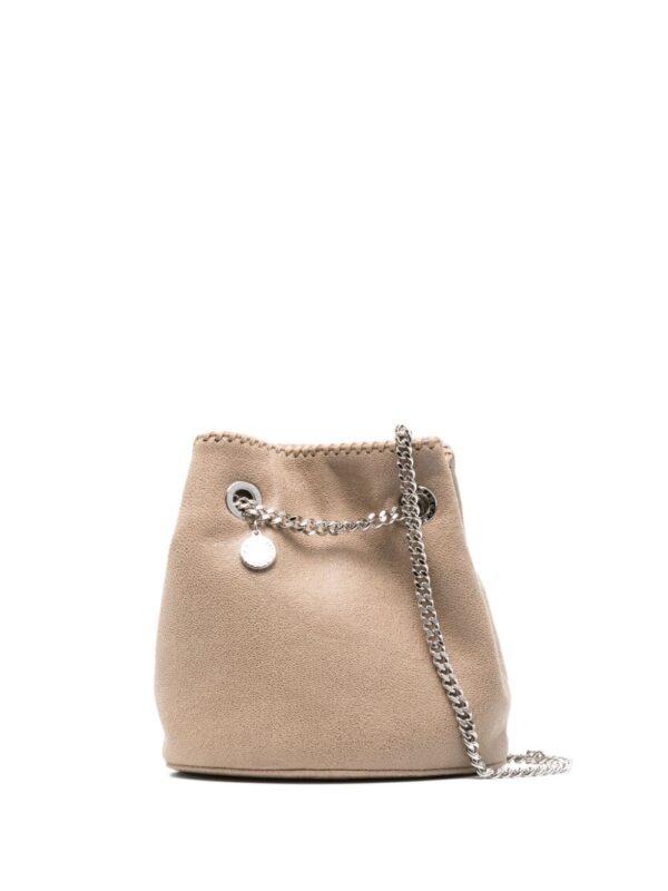 Stella McCartney Falabella logo-charm shoulder bag